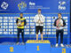 Jonathan Gisbert Schauer, The Winner; Tomas Tamayo Meneses, Siver Medalist; Matej Neveskanin, Bronze Medalist.